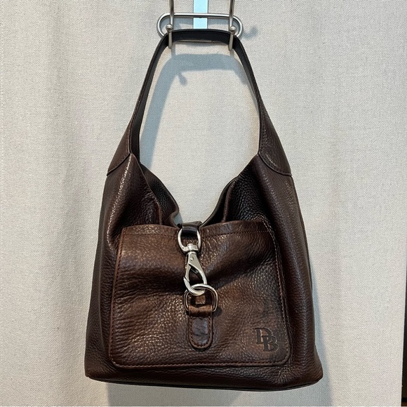 Dooney & Bourke Handbags - Vintage Dooney & Bourke Annalisa Lock Shoulder Sac Hobo Bag